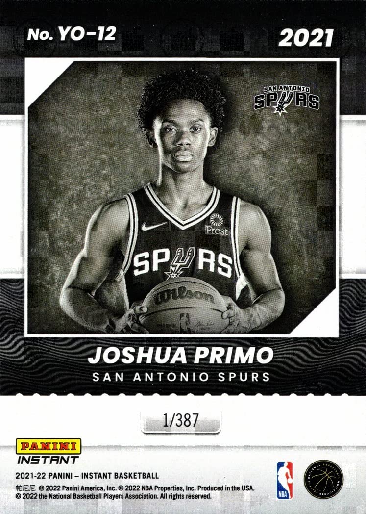 Amazon.com: 2021-22 Panini Instant Year One Basketball #YO-12